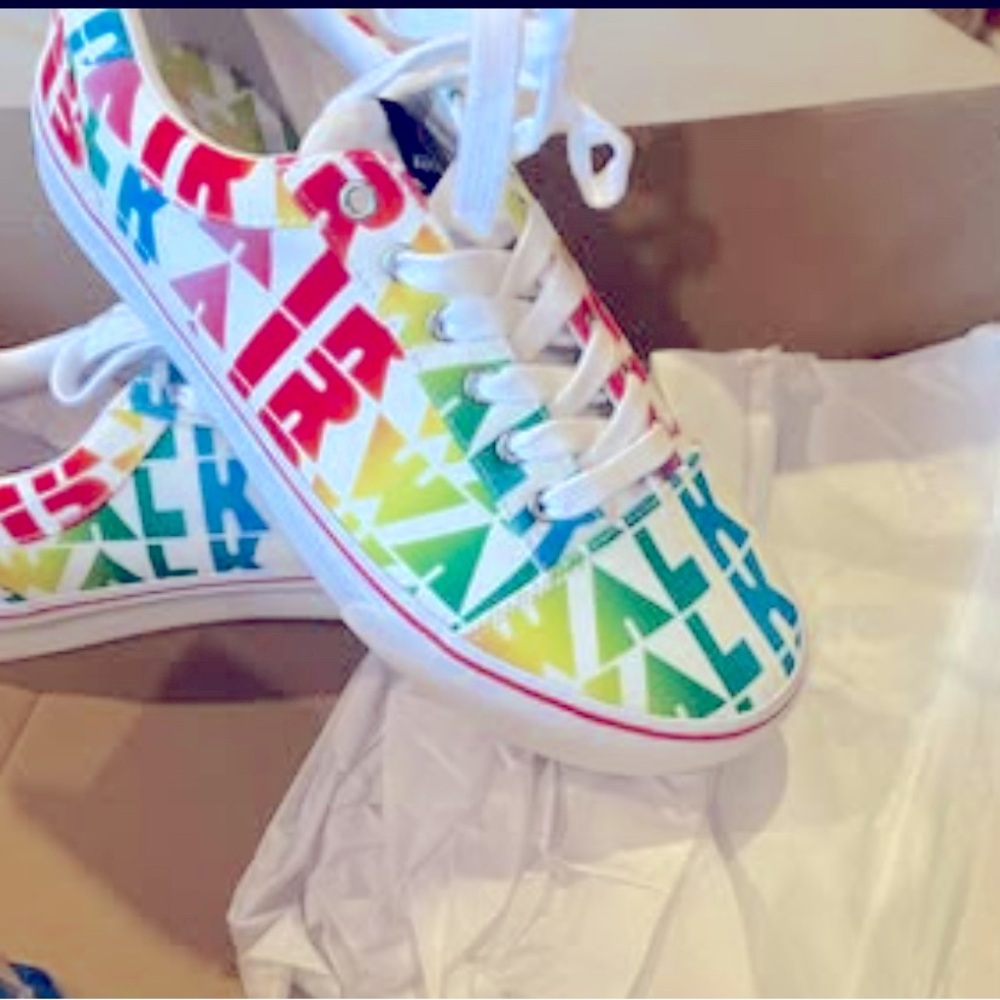 Colorful Graphic Sneakers